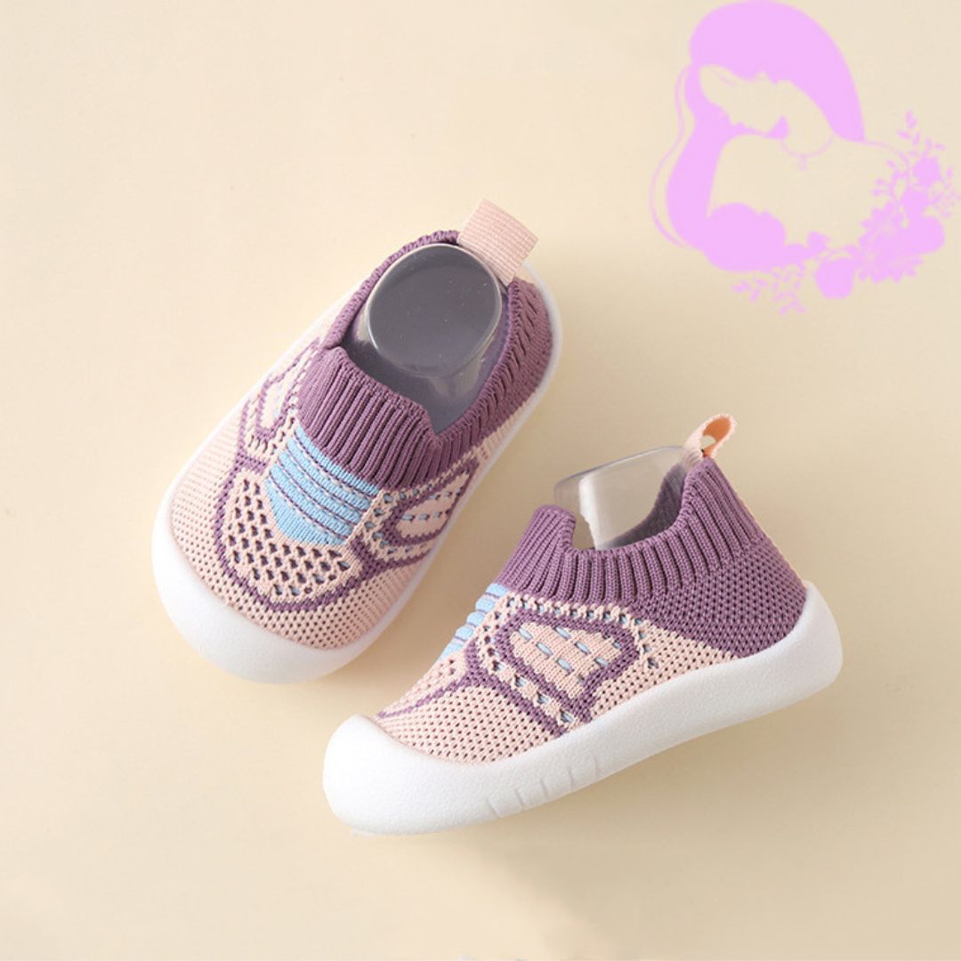 chaussure-bebe-mauve