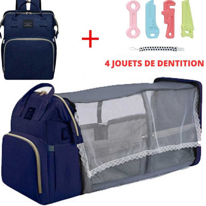 BabyTravelBag™ I Sac à dos pliable à langer.