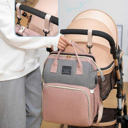 BabyTravelBag™ I Sac à dos pliable à langer.