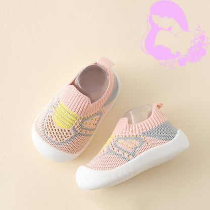 chaussure-bebe-rose