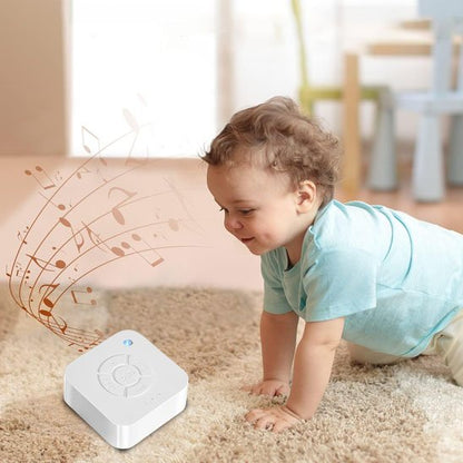 Veilleuse bruit blanc avec bébé qui regarde
