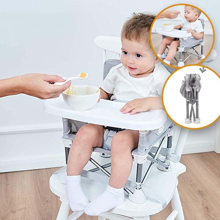 BabyTravelChair™ I Chaise pour bébé portable et pliante - BébéMamanEnfant