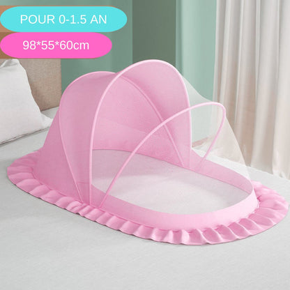 MosquitoSafe™ I Moustiquaire portable pour lit de bébé et pour l'extérieur - BébéMamanEnfant