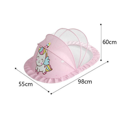 MosquitoSafe™ I Moustiquaire portable pour lit de bébé et pour l'extérieur - BébéMamanEnfant