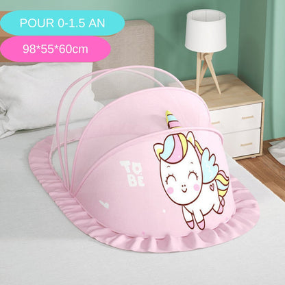 MosquitoSafe™ I Moustiquaire portable pour lit de bébé et pour l'extérieur - BébéMamanEnfant