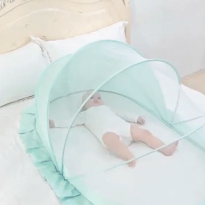 MosquitoSafe™ I Moustiquaire portable pour lit de bébé et pour l'extérieur - BébéMamanEnfant