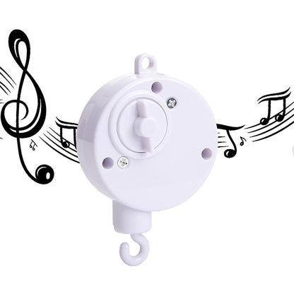 WoodDream™ I Mobile en Bois avec Boite à Musique et Support de Bois - BébéMamanEnfant
